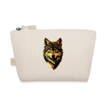 Wolf Love Wolves Wolf Pack Wolfhound Wild Wolf - Organic Pouch - nature - Front