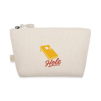 Cornhole Arbitre Arbitre officiel - Trousse biologique - nature - Devant