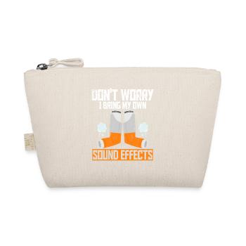 Asthma Asthmatic I Bring My Own Sound Effects - Organic Pouch - nature - Front