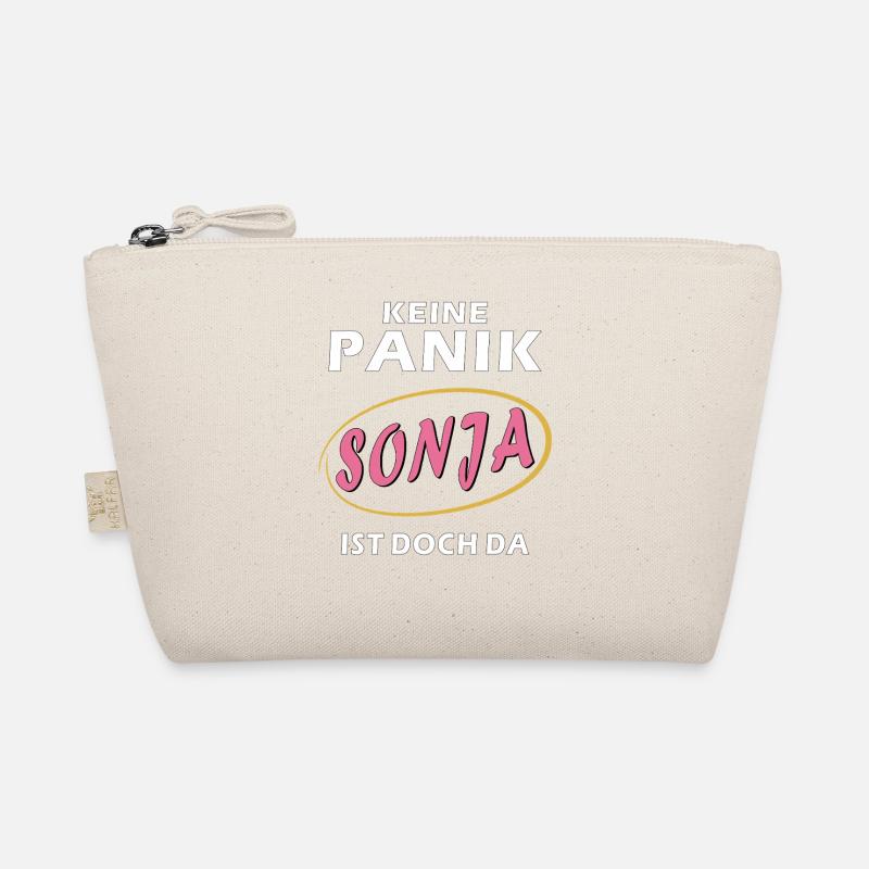 KEINE PANIK SONJA - Bio-Täschchen - Natur