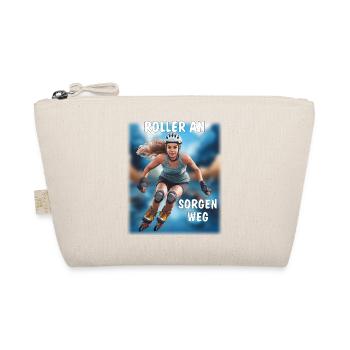 MRS. ROLLER AWAY FROM WORRIES - Organic Pouch - nature - Front