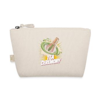 Tea Ceremony Pop Culture Japanese Aesthetic - Organic Pouch - nature - Front