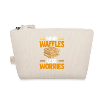 More waffles, less worries. - Organic Pouch - nature - Front