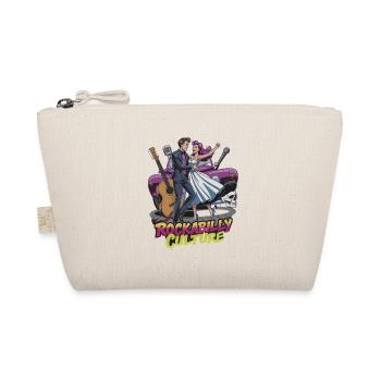 Rockabilly Culture Dance and Music Retro Feeling - Organic Pouch - nature - Front