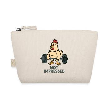 Hahn not impressed with weightlifting - Organic Pouch - nature - Front
