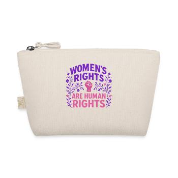 Women's rights are human rights - Organic Pouch - nature - Front