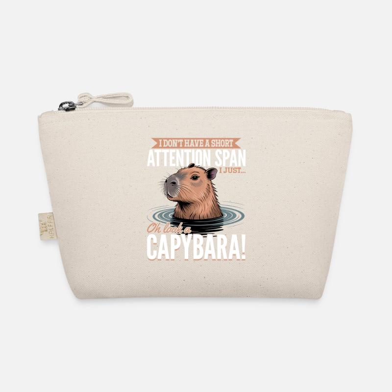Funny aesthetic Kawaii Capybara Bio-Täschchen