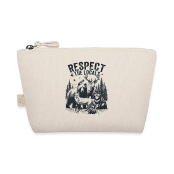 Respect the Locals Animals Forest - Organic Pouch - nature - Front