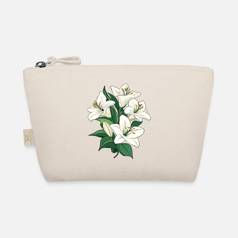 Graphique d’illustration blanc Lys Trousse biologique
