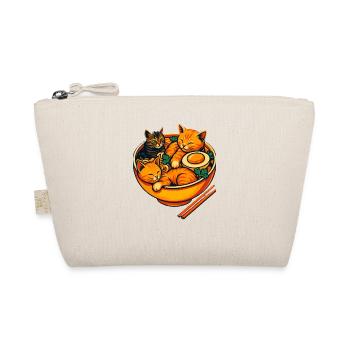 Chats joueurs dans un bol de ramen - Trousse biologique - nature - Devant