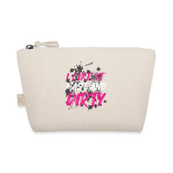 Fast and dirty Schlammlauf Mud Run Muddy Race - Organic Pouch - nature - Front