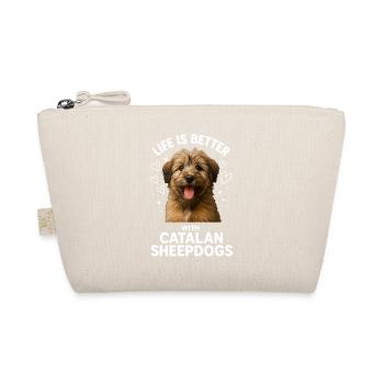 Catalan Sheepdog - Organic Pouch - nature - Front