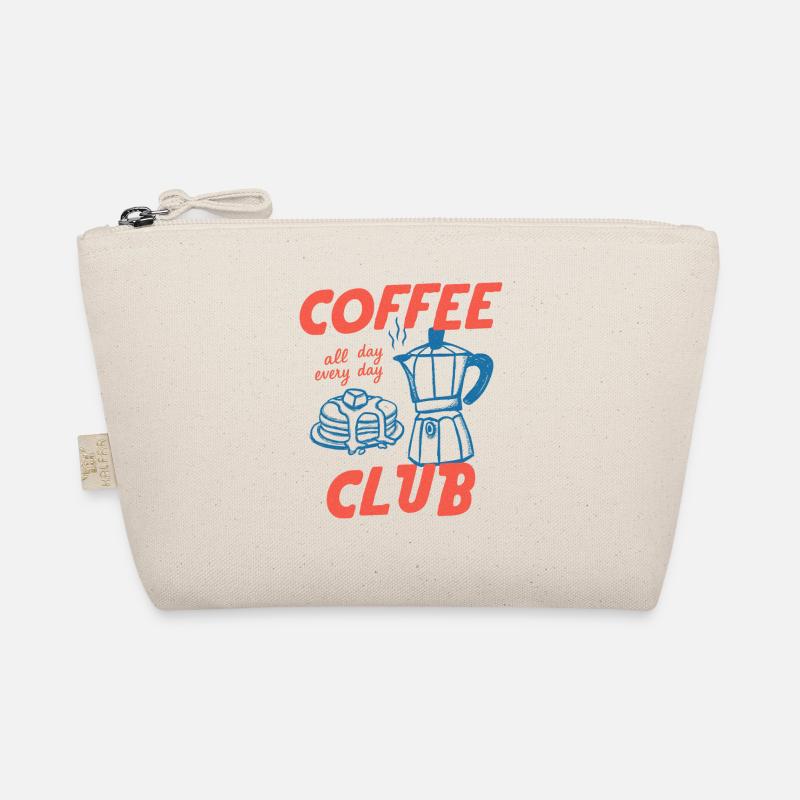 Coffee Club - Bio-Täschchen - Natur