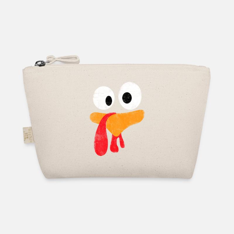 Fête de thanksgiving - Drôle de visage de dinde Trousse biologique