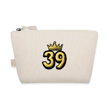 39 Number Crown - Organic Pouch - nature - Front