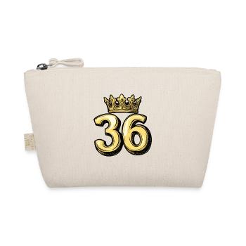 36 Number Crown - Organic Pouch - nature - Front