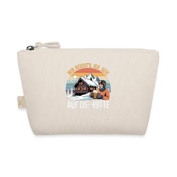 Après Ski Skiing Skiers Skiing - Organic Pouch - nature - Front
