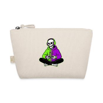Skeleton Gamer Halloween Gaming - Trousse biologique - nature - Devant