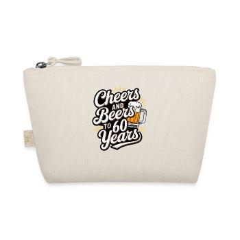 Cheers and Beers to 60 Years - Organic Pouch - nature - Front
