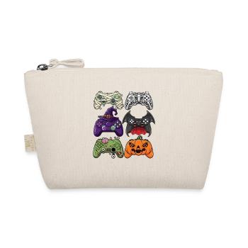 Halloween-Gaming-Controller — Gruselige Gamer-Vibes - Bio-Täschchen - Natur - Vorne