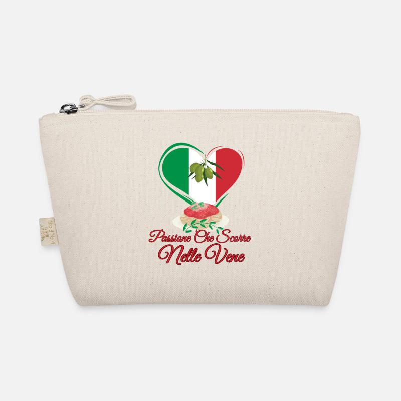 Cuore Italiano Pasta Passione - Bio-Täschchen - Natur