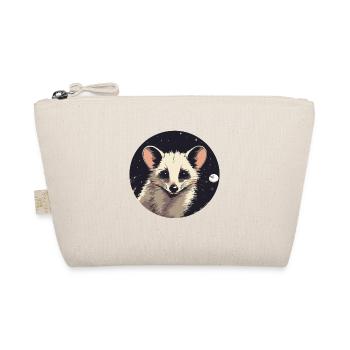 Oppossum in Star Space - Organic Pouch - nature - Front