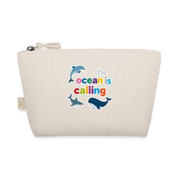 The Ocean is Calling – bunte Meerwelt - Bio-Täschchen - Natur - Vorne