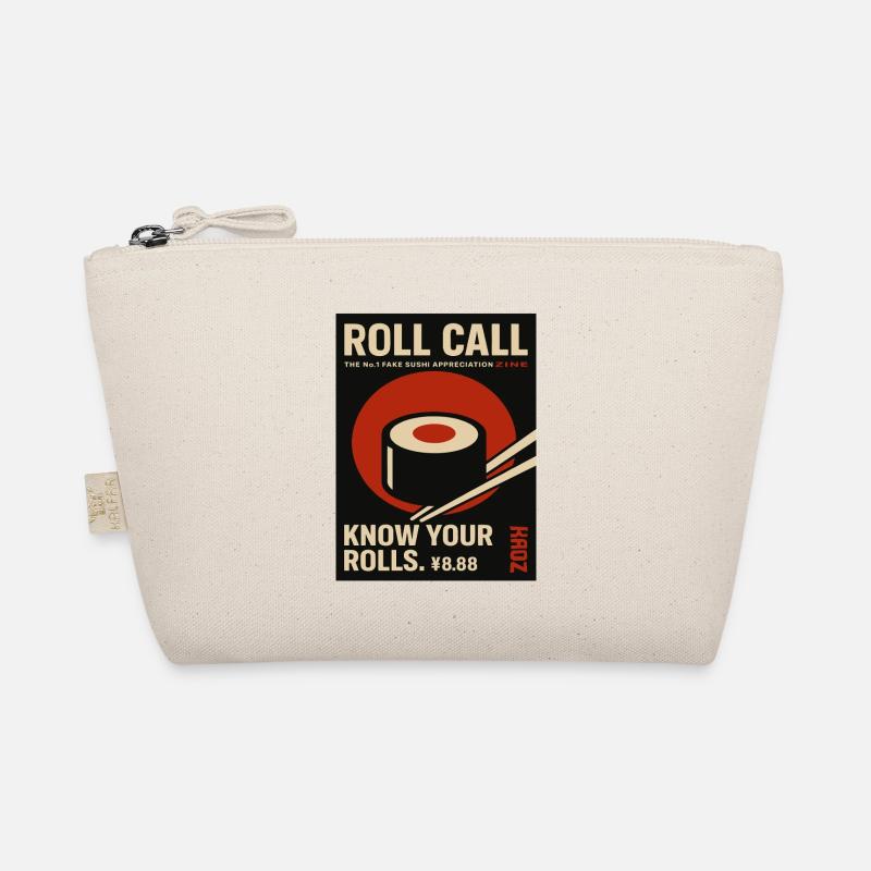Roll Call Sushi Fake Magazine Organic Pouch