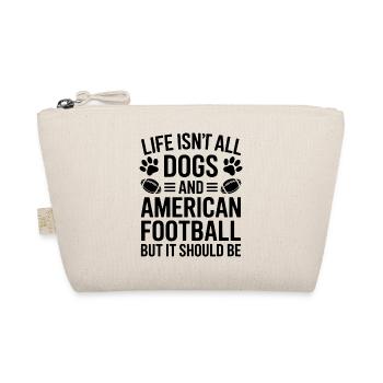 Football Disant Chiens Drôle Football Cadeau - Trousse biologique - nature - Devant