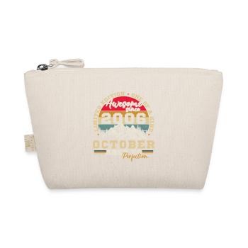October 2006 Vintage Birthday Gift - Organic Pouch - nature - Front