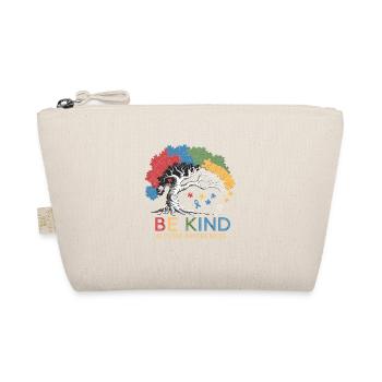 Be Kind Autism Awareness Tree Puzzle - Organic Pouch - nature - Front