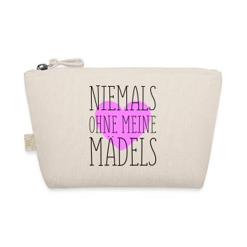 My Girls' Heart in Pink - Organic Pouch - nature - Front