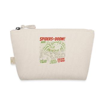Spiders of Doom Movie Poster Vintage Halloween - Organic Pouch - nature - Front