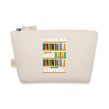 I Have No Shelf Control Book Tee - Organic Pouch - nature - Front