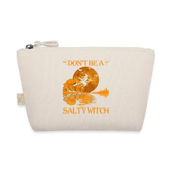 Don’t Be a Salty Witch Halloween Tee - Organic Pouch - nature - Front