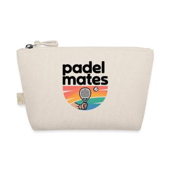 Vintage Padel T-Shirt – Perfekt für Teamplayer - Bio-Täschchen - Natur - Vorne