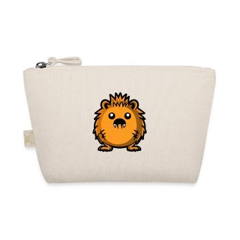 Hedgehog Halloween Comic Funny - Organic Pouch - nature - Front