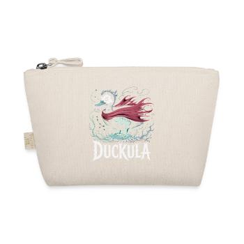 Nightcrest Duck in Crimson Cape - Organic Pouch - nature - Front