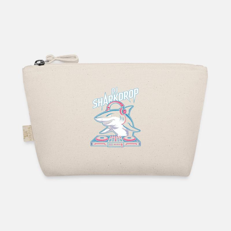 DJ SHARKDROP Shark DJ Booth Rave Vibes Organic Pouch