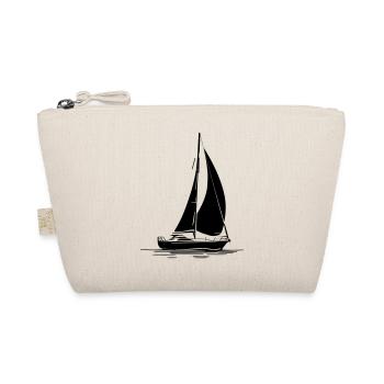 Silhouette de voilier - Trousse biologique - nature - Devant