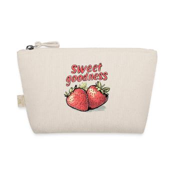 Erdbeere - sweet goodness - Bio-Täschchen - Natur - Vorne