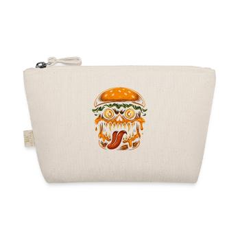 Burger Schädel Monster - Bio-Täschchen - Natur - Vorne