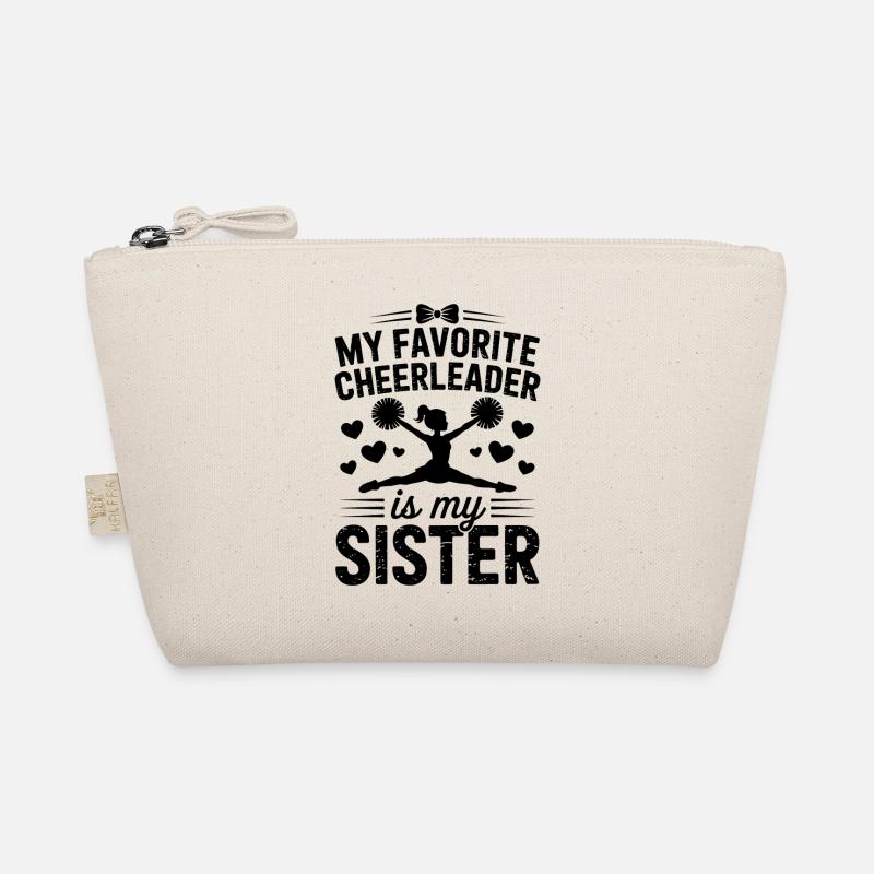 Cheerleader Spruch Lustiges Cheerleader Geschenk Bio-Täschchen
