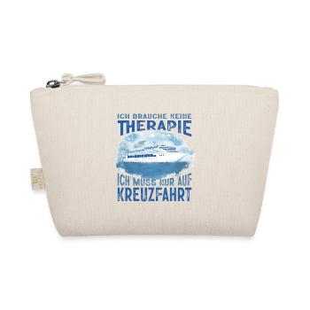 Lustige Kreuzfahrt Sprüche Outfits Urlaub - Bio-Täschchen - Natur - Vorne