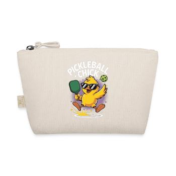 Chemise de pickleball avec poussin et raquette - Trousse biologique - nature - Devant