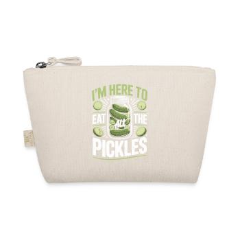 Gurken Im Here To Eat All The Pickles - Bio-Täschchen - Natur - Vorne
