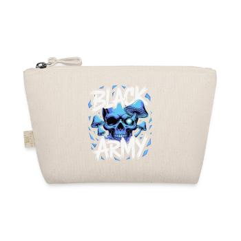 Blue Skull Army Mushrooms - Organic Pouch - nature - Front
