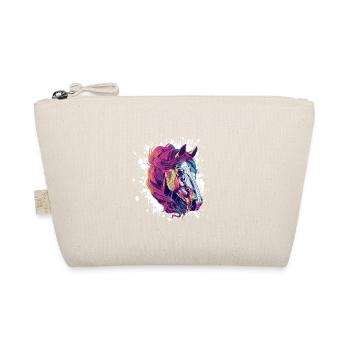 Colorful Horse PopArt Color Explosion - Organic Pouch - nature - Front