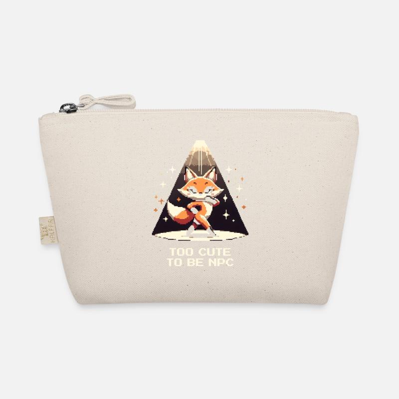 Too Cute to Be an NPC | Fox, RPG Organic Pouch
