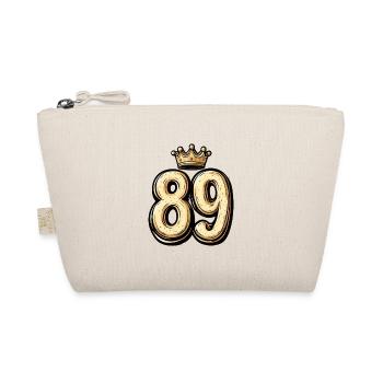 89 Number Crown - Organic Pouch - nature - Front